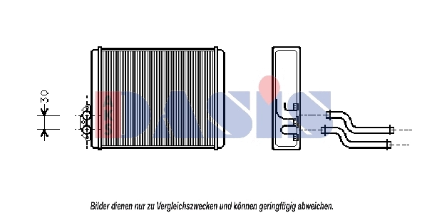 Système de chauffage AKS DASIS 229060N