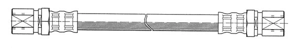 Flexible de frein CEF 516821