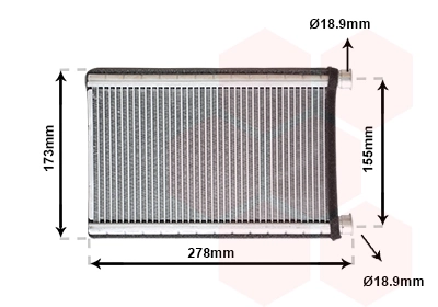 Système de chauffage VAN WEZEL 06006344