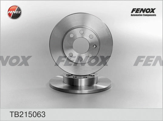 Disque de frein FENOX TB215063