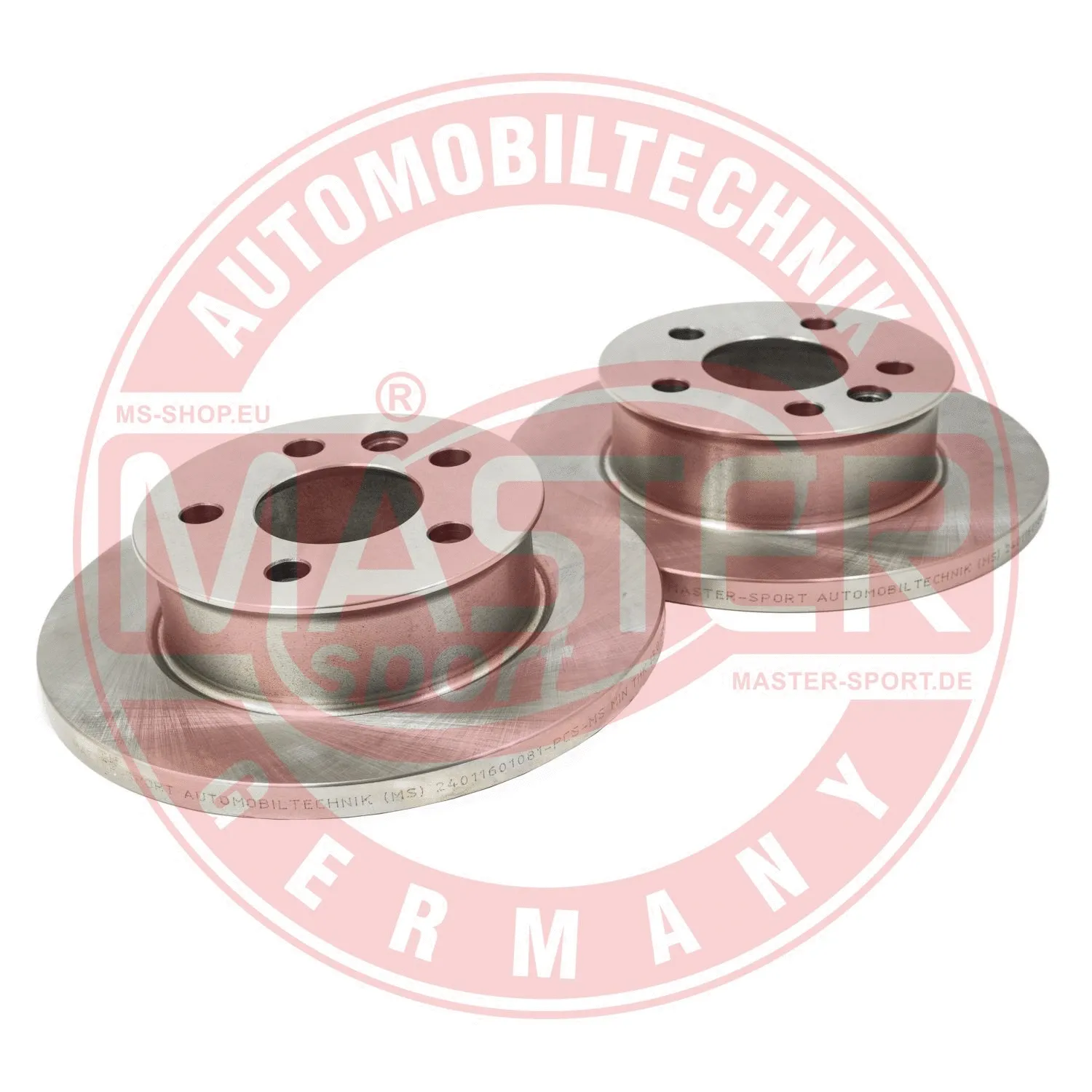 Disque de frein MASTER-SPORT GERMANY 24011601081-SET-MS
