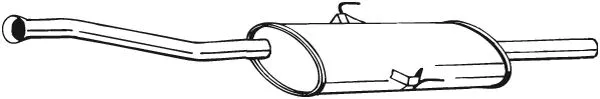 Silencieux central BOSAL 200-163