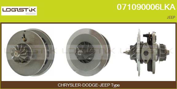 Groupe carter, turbocompresseur LGK 071090006LKA