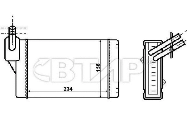 Système de chauffage BTAP BVC814-152