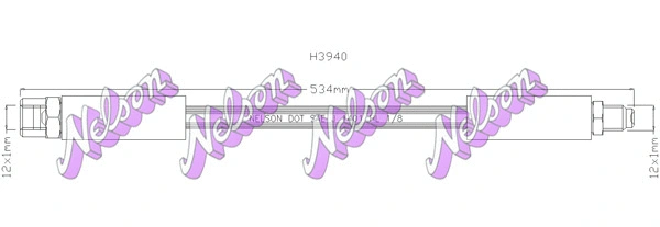 Flexible de frein KAWE H3940