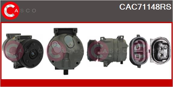 Compresseur, climatisation CASCO CAC71148RS