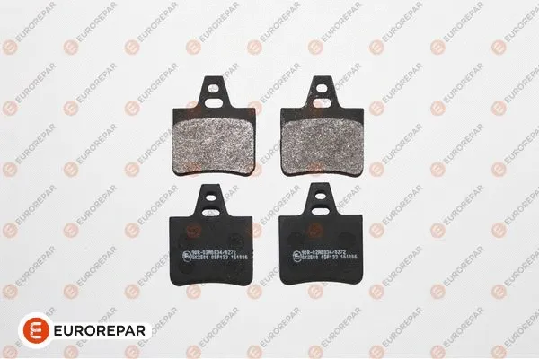 Kit de plaquettes de frein, frein à disque EUROREPAR 1617255680