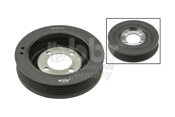Poulie, vilebrequin BBR Automotive 001-10-29690