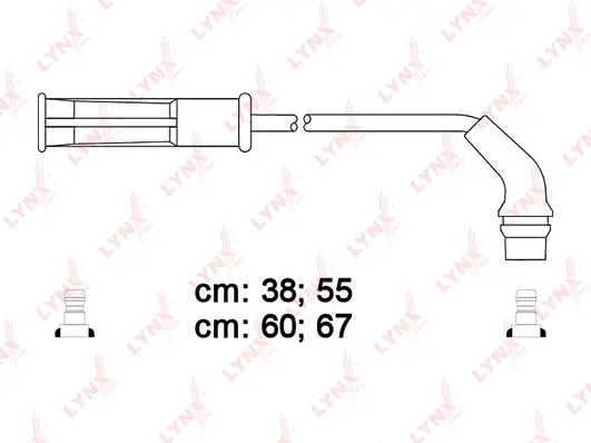 Kit de câbles d'allumage LYNXAUTO SPC6319