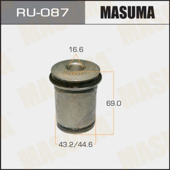 Suspension, bras de liaison MASUMA RU-087