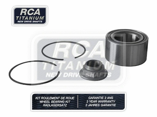 Kit de roulements de roue RCA FRANCE RCAK1420