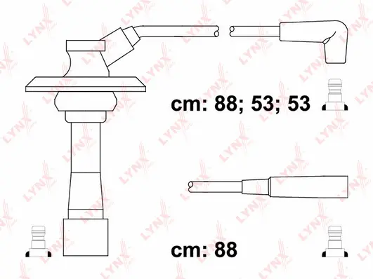 Kit de câbles d'allumage LYNXAUTO SPC7111