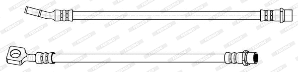 Flexible de frein FERODO FHY2832