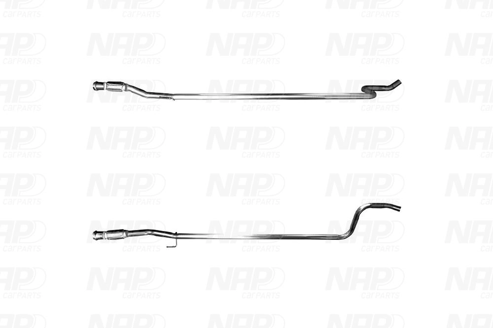 Tuyau d'échappement NAP carPARTS CAC10015