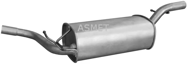 Silencieux central ASMET 11.039