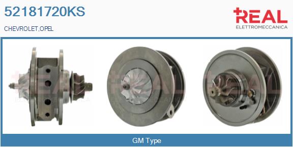 Groupe carter, turbocompresseur REAL 52181720KS