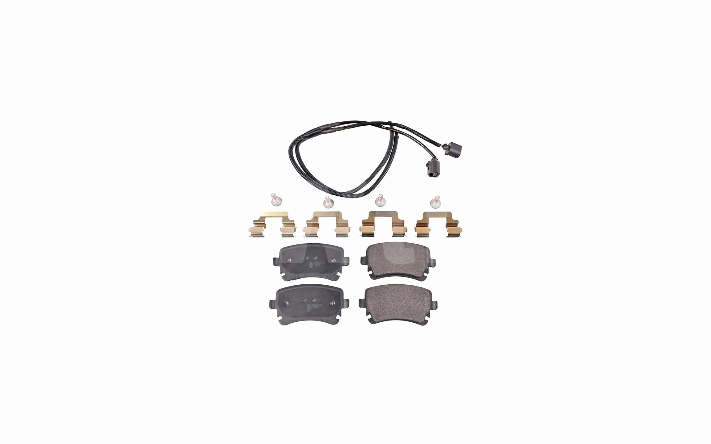 Kit de plaquettes de frein, frein à disque Wti Automotive K711127