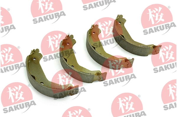 Jeu de mâchoires de frein, frein de stationnement SAKURA 602-00-4605