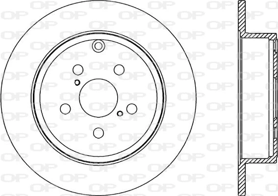 Disque de frein OPEN PARTS BDR2177.10