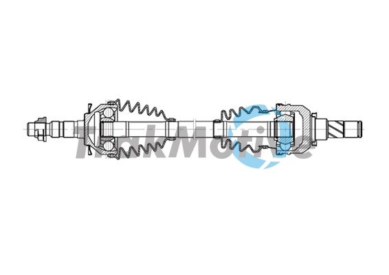 Arbre de transmission AUTOTEAM G301578