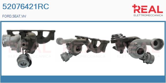 Turbocompresseur, suralimentation REAL 52076421RC