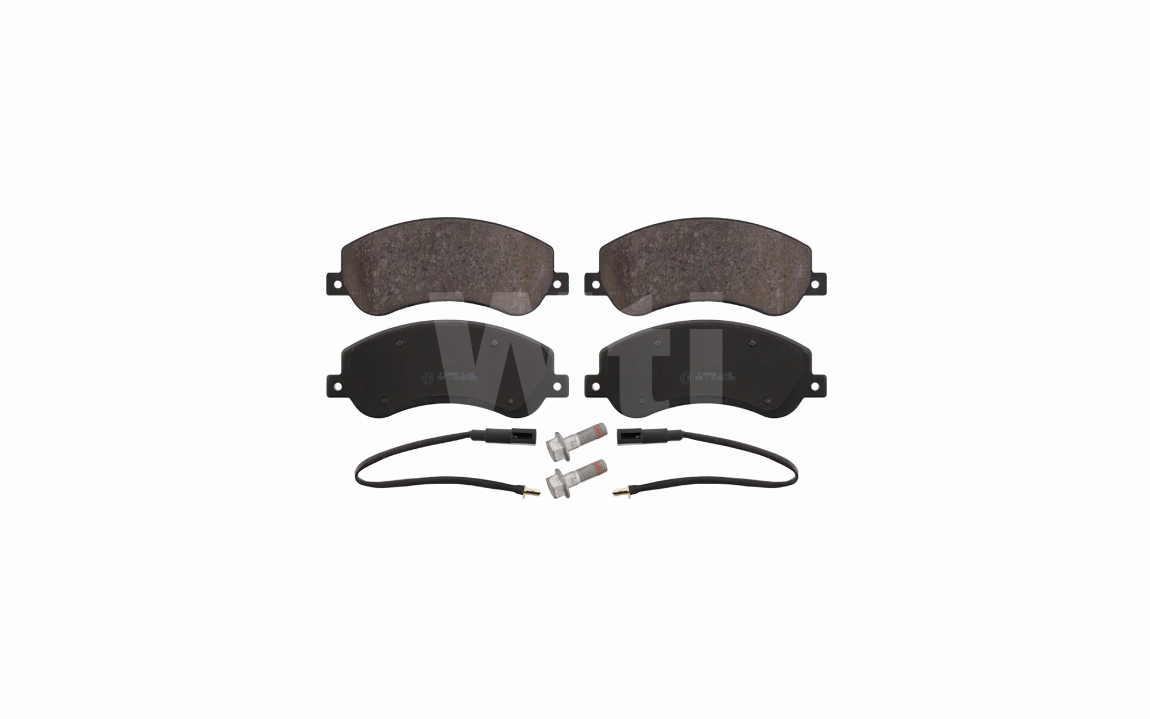 Kit de plaquettes de frein, frein à disque Wti Automotive K711176