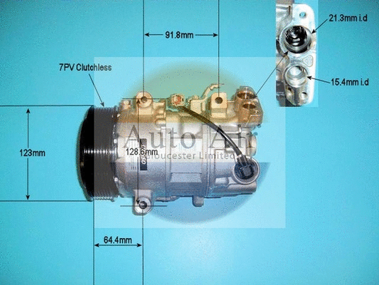 Compresseur, climatisation AUTO AIR GLOUCESTER 14-1273