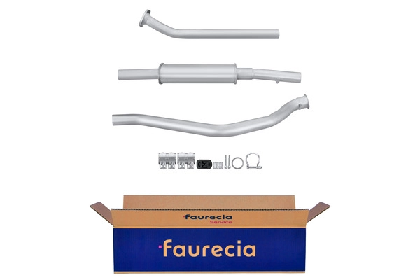 Silencieux avant Faurecia FS45485