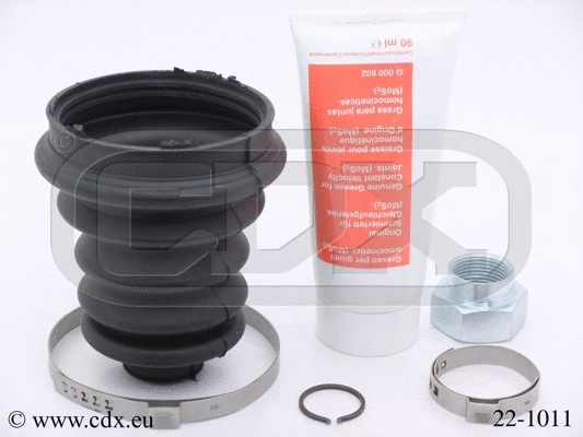 Jeu de joints-soufflets, arbre de commande CDX 22-1011