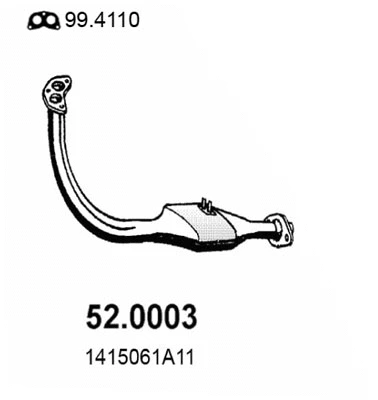 Catalyseur ASSO 52.0003