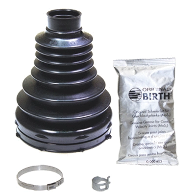 Jeu de joints-soufflets, arbre de commande BIRTH 7857/KM