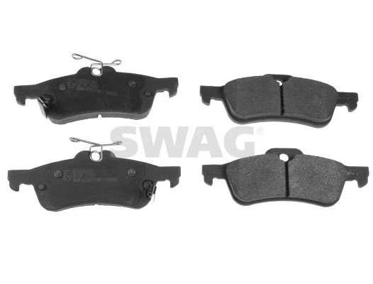 Kit de plaquettes de frein, frein à disque SWAG 33 10 7258