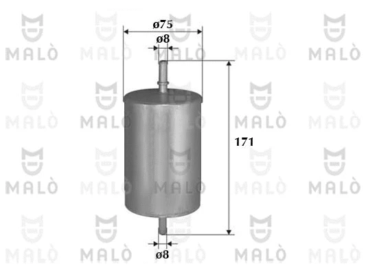 Filtre à carburant AKRON-MALÒ 1520075