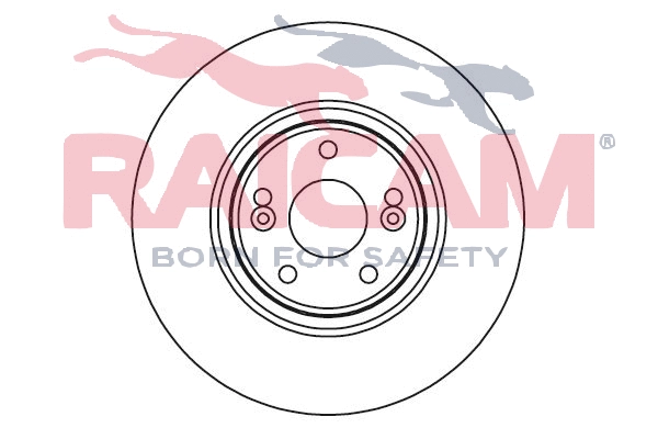 Disque de frein RAICAM RD00695