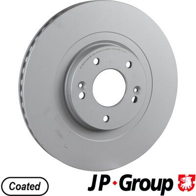 Disque de frein JP GROUP 3663101400