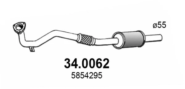 Catalyseur ASSO 34.0062