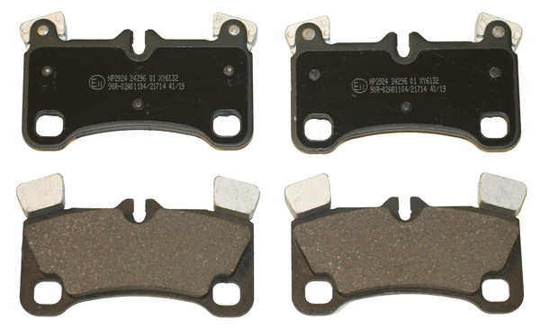 Kit de plaquettes de frein, frein à disque National NP2924