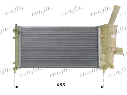 Radiateur, refroidissement du moteur FRIGAIR 0104.3049