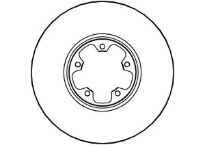 Disque de frein ABTEX BD901V