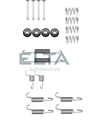 Kit d'accessoires, mâchoires de frein de stationnement ELTA AUTOMOTIVE EA8045