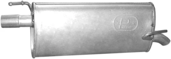 Silencieux arrière POLMO 17.622