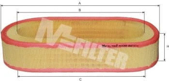 Filtre à air MFILTER A 339