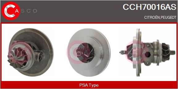 Groupe carter, turbocompresseur CASCO CCH70016AS