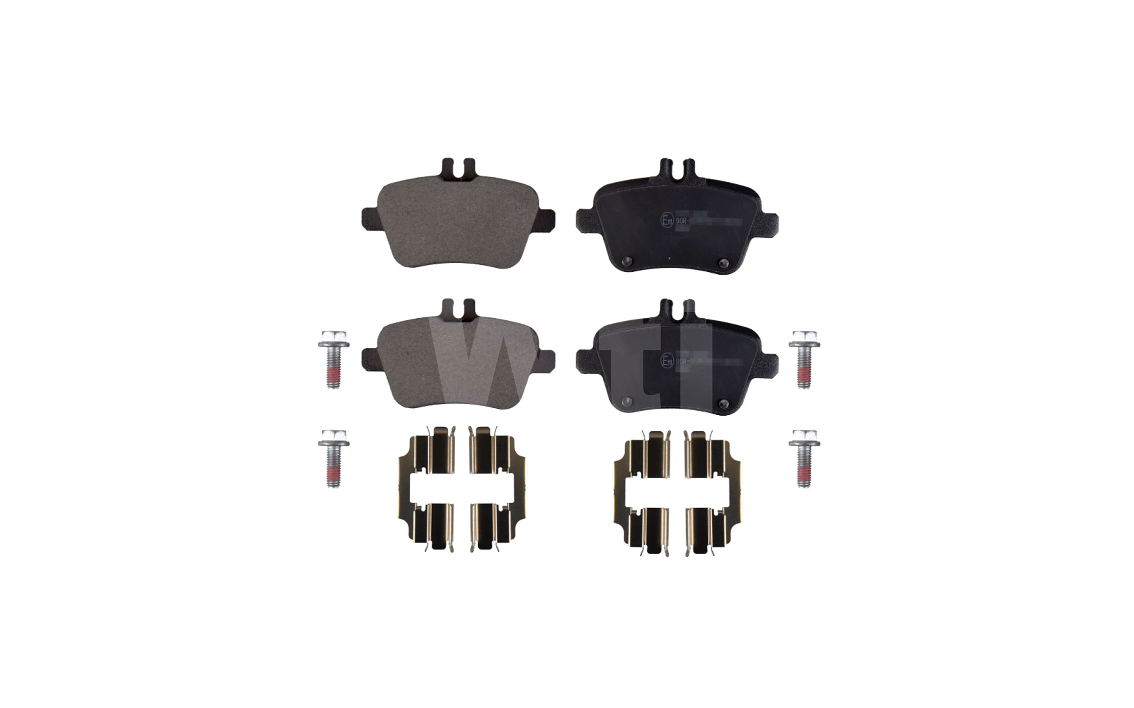Kit de plaquettes de frein, frein à disque Wti Automotive K851065