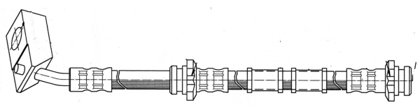 Flexible de frein CEF 510786