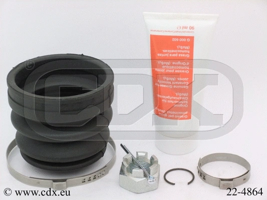 Jeu de joints-soufflets, arbre de commande CDX 22-4864