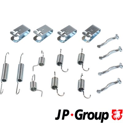Kit d'accessoires, mâchoires de frein de stationnement JP GROUP 3464003810