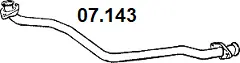 Tuyau d'échappement NOVAK 07.143