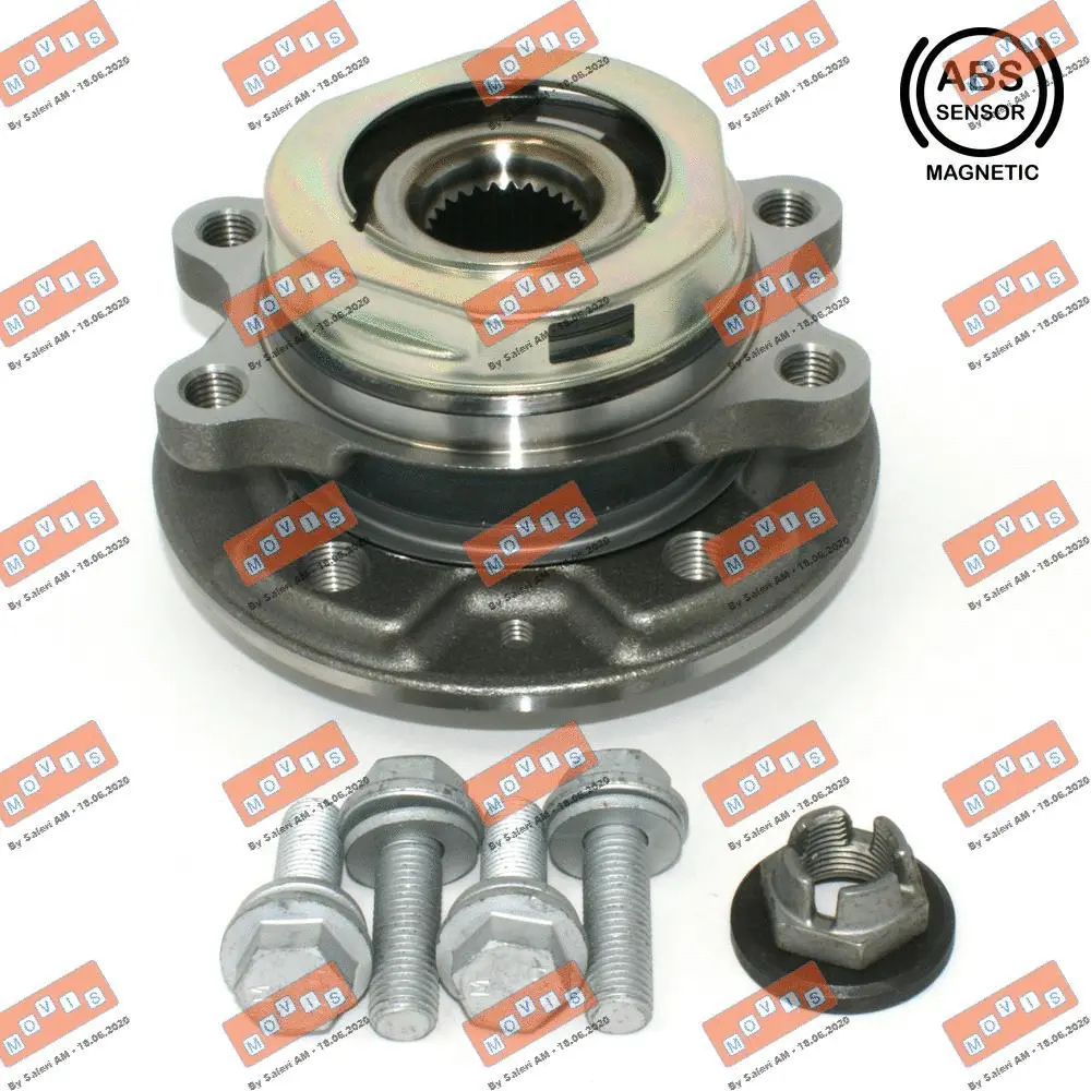 Kit de roulements de roue MOVIS ASB2363
