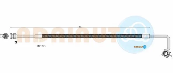 Flexible de frein ADRIAUTO 09.1201